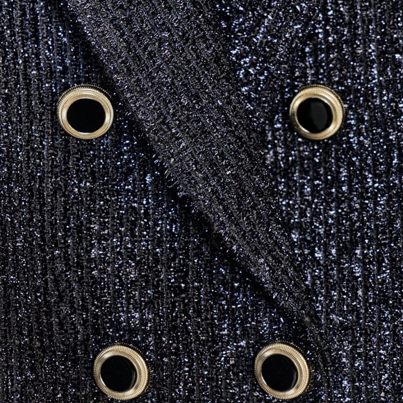 Zara Black Textured Blazer - Picture 12 of 12